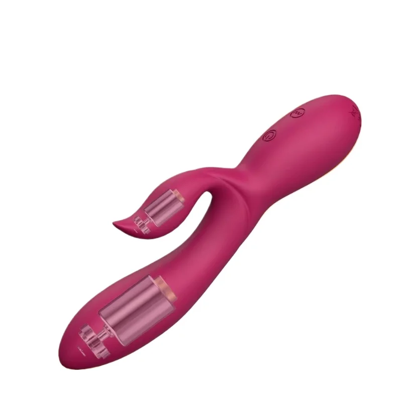 Adult female massager Dual-motor vibrator Adult toy Anal plug masturbator Adult product, suitable for women aged 18 and over
