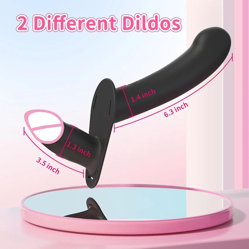 Wearable Double Dildo Remote Control Vibrators For Lesbian Bondage Harness Strap On Sex Toys For Women Adult Products Sex Shops - Image 5