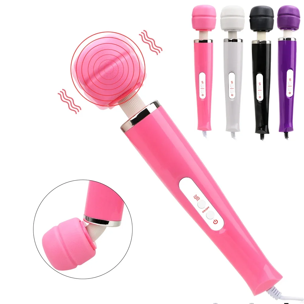 Dildo Vibrator Powerful 10 Speeds Erotic Toy EU Plug AV Rod Sex Toys for Women G Spot Vaginal Stimulator Massage Magic Wand 18+ - Image 17