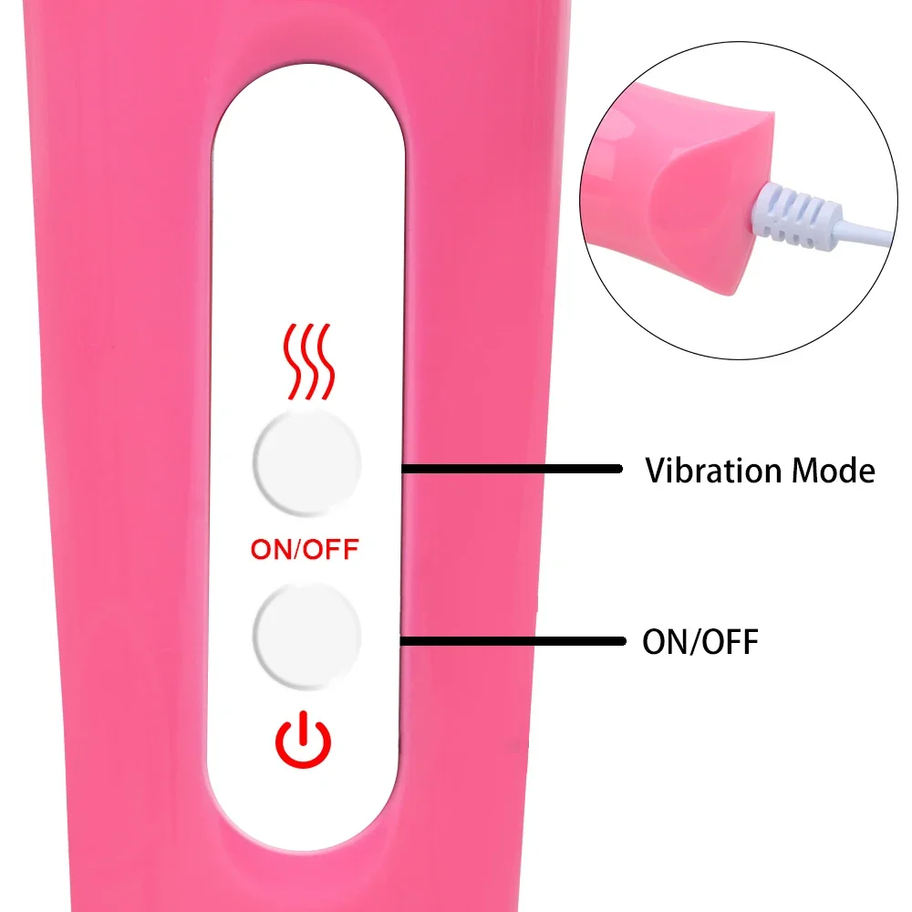 Dildo Vibrator Powerful 10 Speeds Erotic Toy EU Plug AV Rod Sex Toys for Women G Spot Vaginal Stimulator Massage Magic Wand 18+ - Image 19