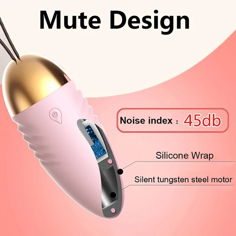 Wireless Jump Egg Vibrator Adult Sex Toys With Wireless Remote Control Waterproof Egg Vibrating Body Massager - Image 4