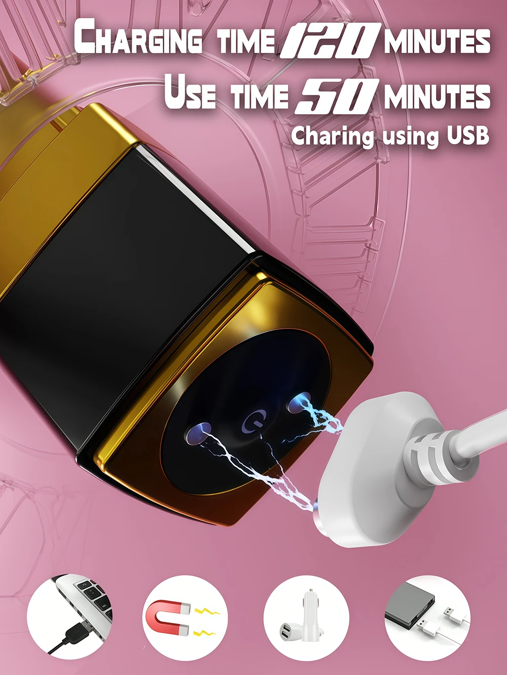 G Spot Vibrator for Women USB Charging Mini Lipstick Vagina Massager Clitoris Stimulator Female Masturbation Adult Sex Toys - Image 11