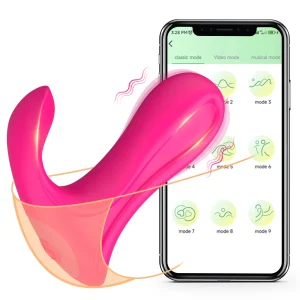 Sexy Adult Female APP Bluetooth Control Vagina Vibrator Female Clitoris Stimulator Dildo Vibrator Adult Sex Toys for Women 18+