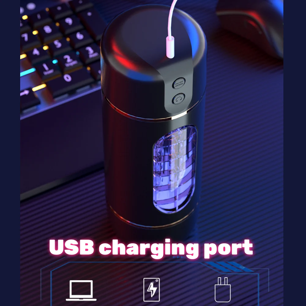 Male Masturbator Cup Intelligent Voice Interaction Penis Trainer Penetration Masturbator Sex Machine Adult Sex Toys for Men - Image 5