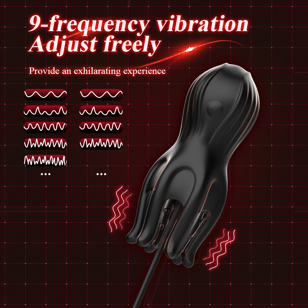 Penis Vibrator Glans Massager Urethra Plug Vibrator Horse Eye Stimulation Cock Enlargement Pump Penis Training Sex Toys For Men - Image 8