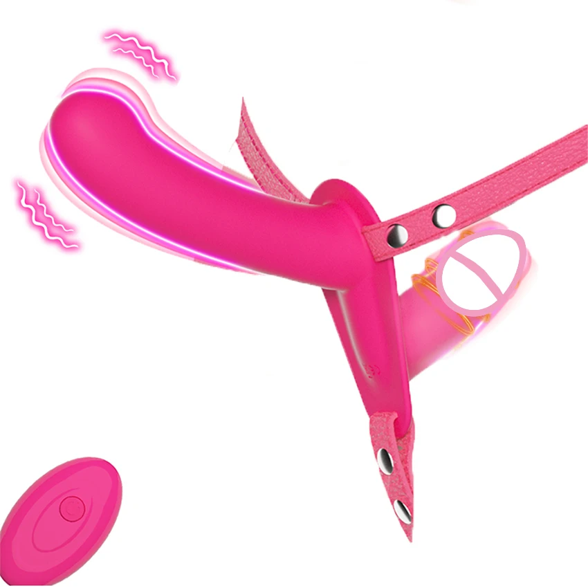 Wearable Double Dildo Remote Control Vibrators For Lesbian Bondage Harness Strap On Sex Toys For Women Adult Products Sex Shops - Image 9