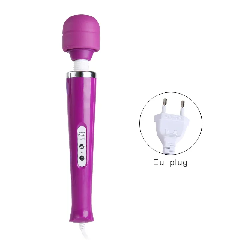 Dildo Vibrator Powerful 10 Speeds Erotic Toy EU Plug AV Rod Sex Toys for Women G Spot Vaginal Stimulator Massage Magic Wand 18+ - Image 8