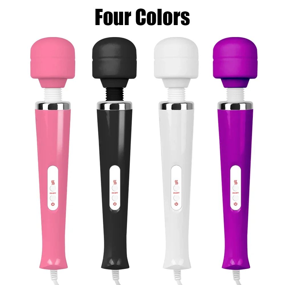 Dildo Vibrator Powerful 10 Speeds Erotic Toy EU Plug AV Rod Sex Toys for Women G Spot Vaginal Stimulator Massage Magic Wand 18+ - Image 12