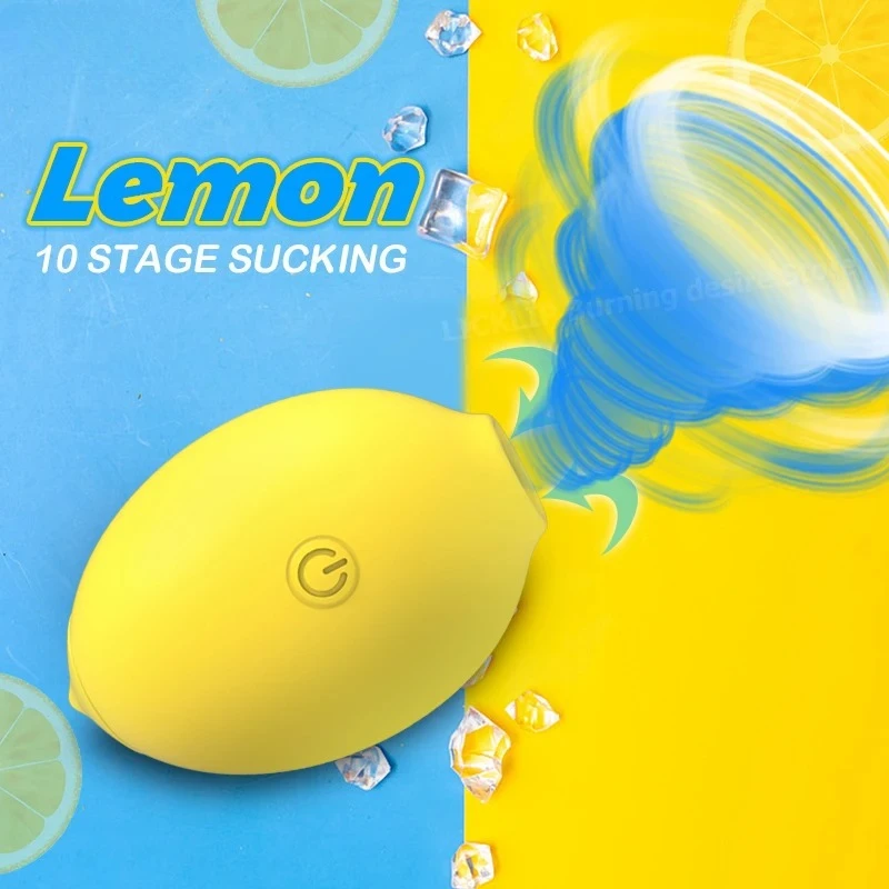Lemon Vibrating Egg Clit Sucking Licking Sucking Female Vibrator Sex G-Spot Massager Supplies Vibrating Masturbator - Image 7