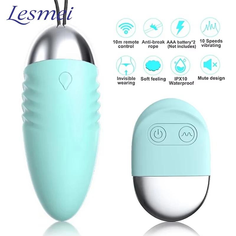 Wireless Jump Egg Vibrator Adult Sex Toys With Wireless Remote Control Waterproof Egg Vibrating Body Massager
