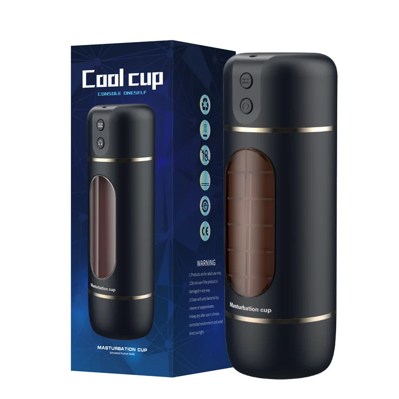 Male Masturbator Cup Intelligent Voice Interaction Penis Trainer Penetration Masturbator Sex Machine Adult Sex Toys for Men - Image 7