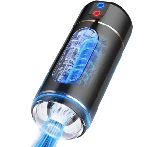 10 Frequency Male Vibration Masturbation Cup Intelligent Voice Interactive Aircraft Cup Penis Exercise Device Adult Sex Products