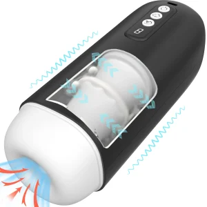 Automatic sucking airplane cup 8 frequency display penis masturbator male vibration masturbation cup male sex toy adult sex toys