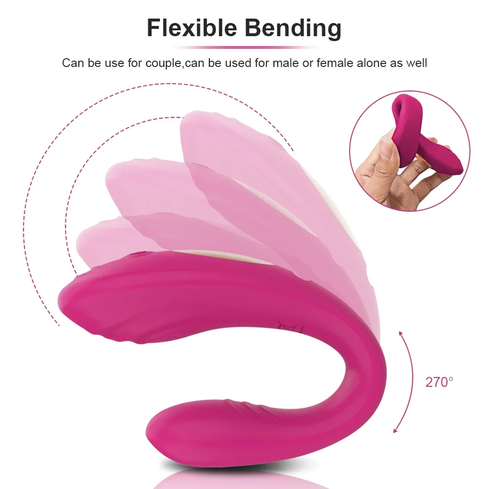 Couple Vibrator Wearable U Type Vibrator For Women Vagina Clitoris Stimulate G-Spot Massage Female Masturbation Adults Sex Toys - Image 2