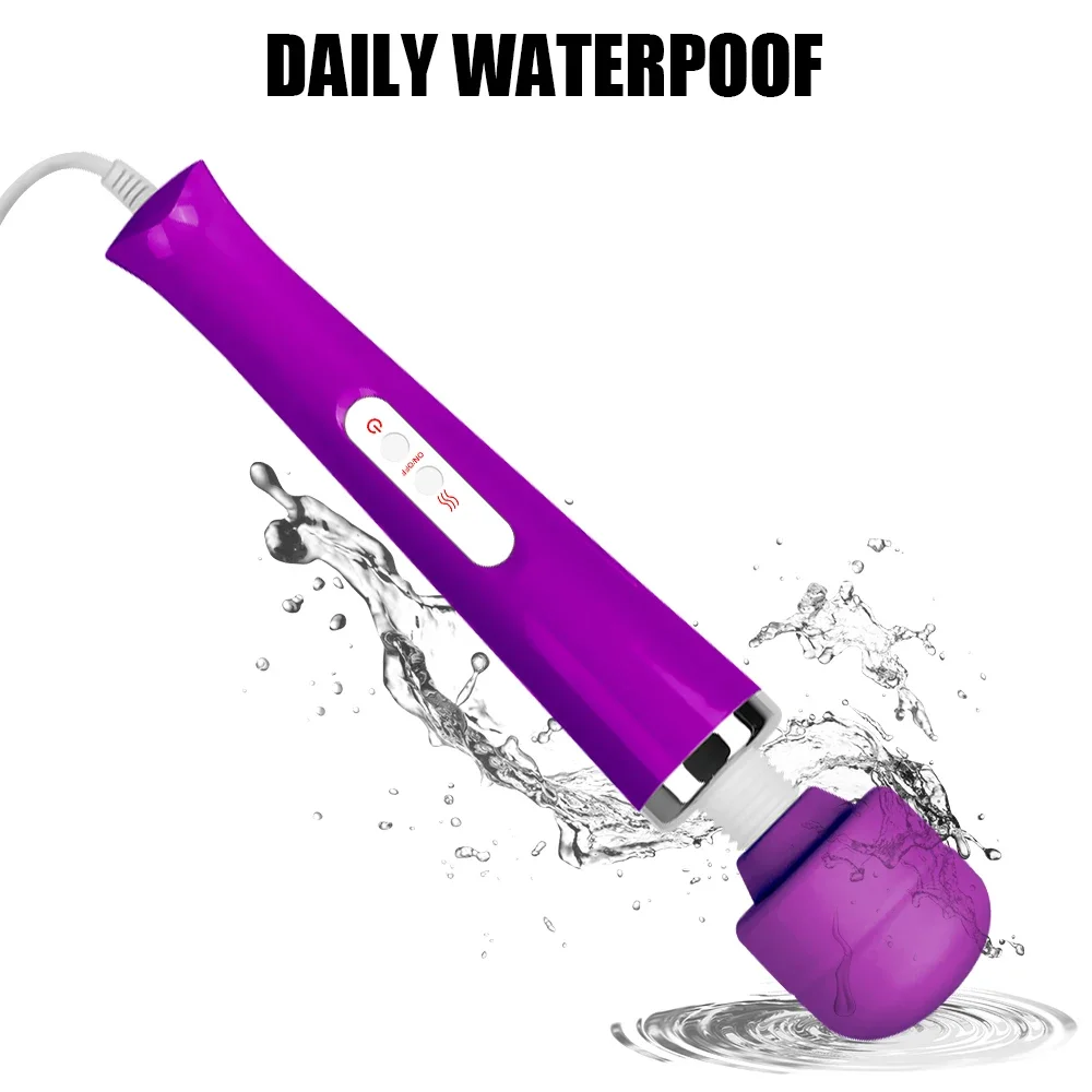 Dildo Vibrator Powerful 10 Speeds Erotic Toy EU Plug AV Rod Sex Toys for Women G Spot Vaginal Stimulator Massage Magic Wand 18+ - Image 3