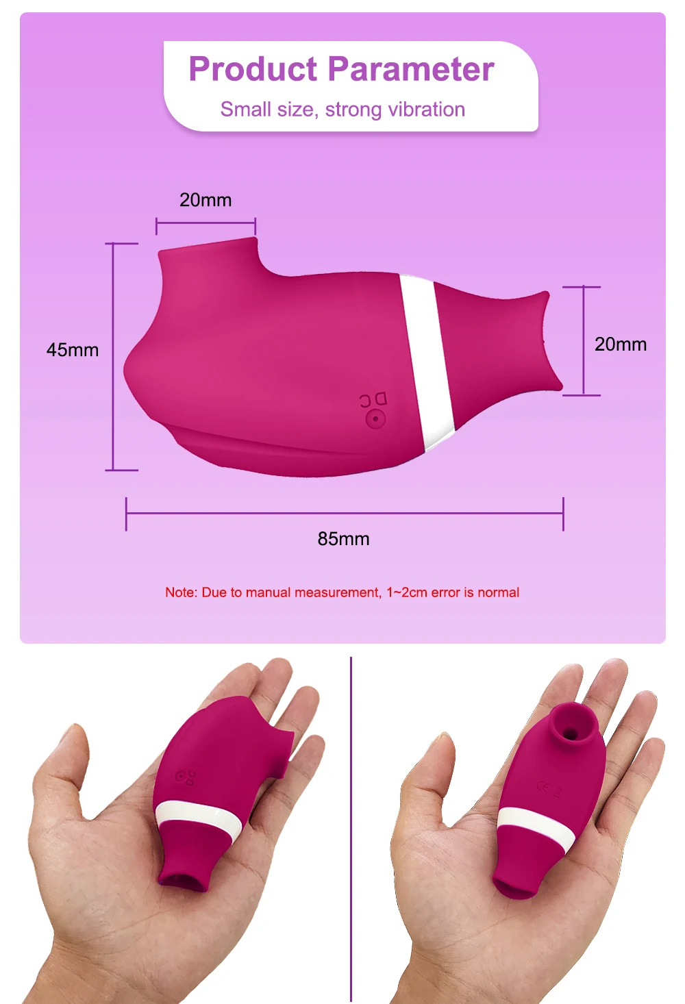 Clitoral Sucking for Women 2 In 1 Nipples Sucker Vibrator Tongue Licking Clitoris Stimulator Female Masturbator Adult Sex Toys - Image 18