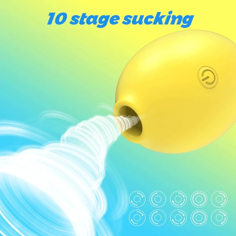 Lemon Vibrating Egg Clit Sucking Licking Sucking Female Vibrator Sex G-Spot Massager Supplies Vibrating Masturbator - Image 9