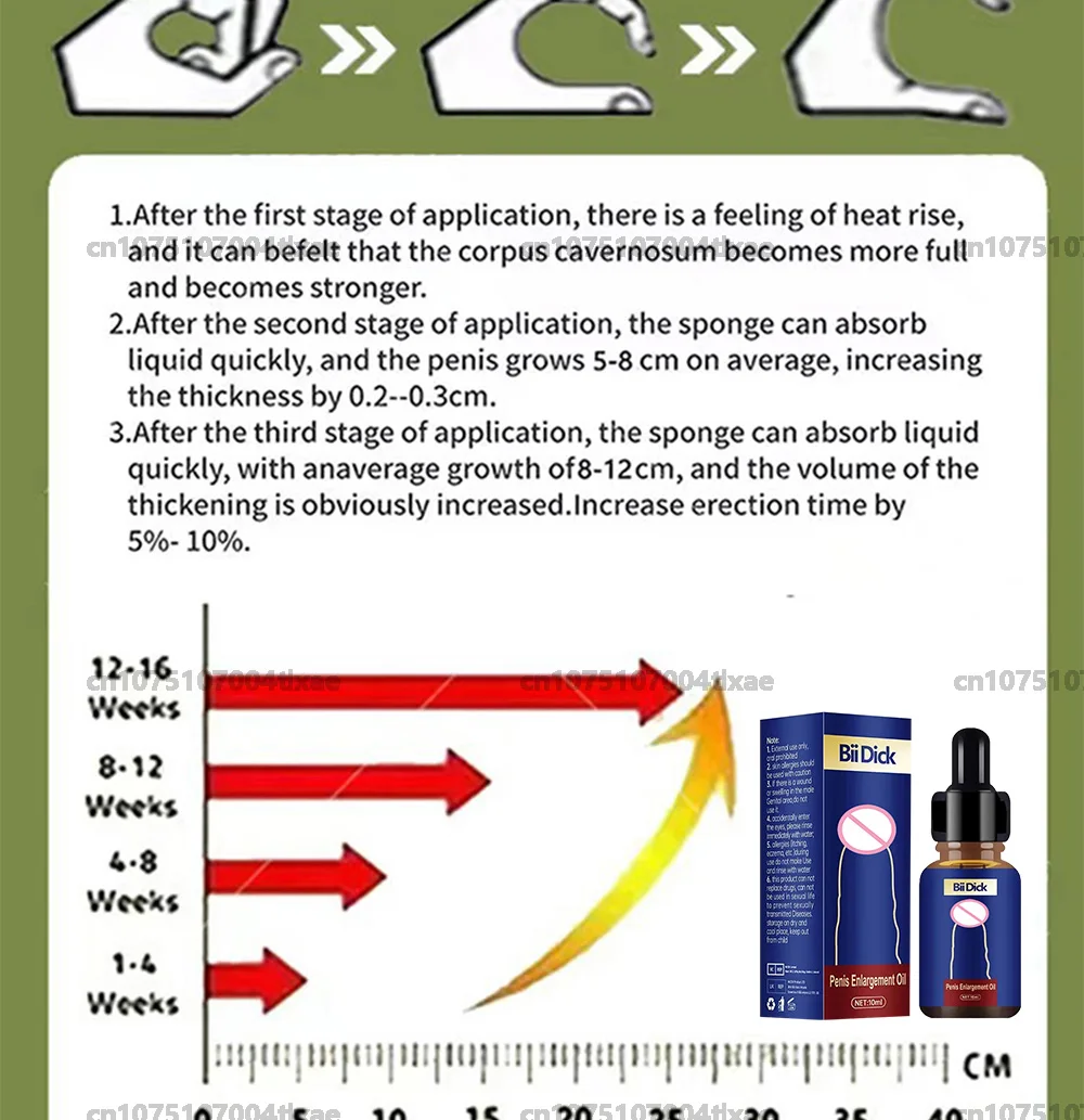 Men's Penis Essential Oil Massage Cream Adult Products For Man - Image 17