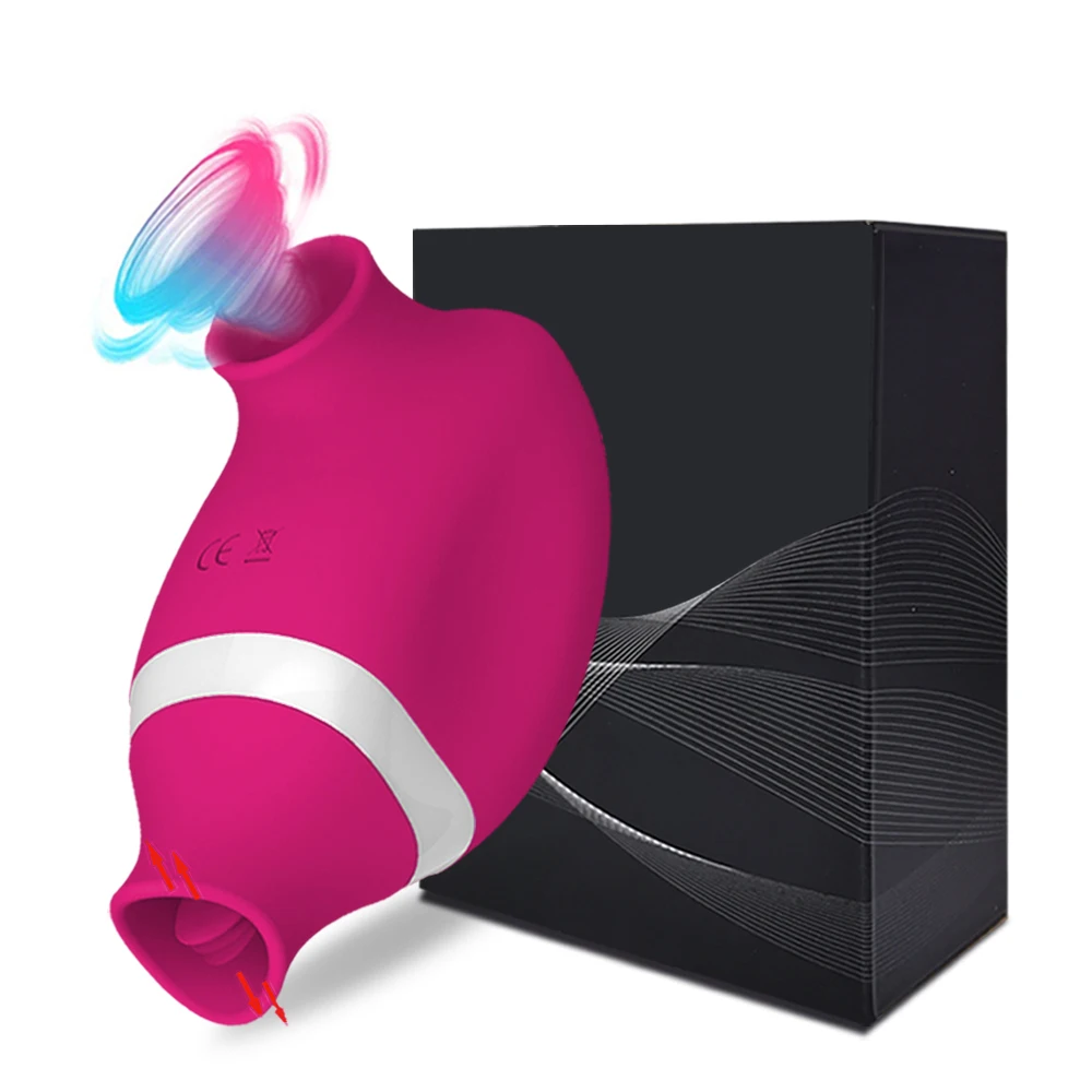 Clitoral Sucking for Women 2 In 1 Nipples Sucker Vibrator Tongue Licking Clitoris Stimulator Female Masturbator Adult Sex Toys - Image 11