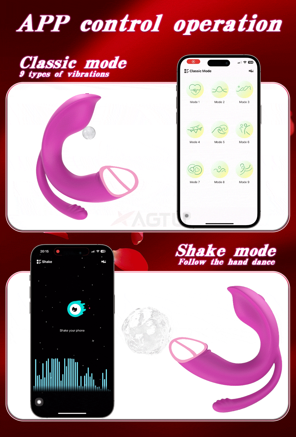 Adult Sex Toy Clitoris Vibrator Women Masturbation Vibration Anal Vibrating Penetration Vagina Vibrator Dildo Sex Products - Image 9