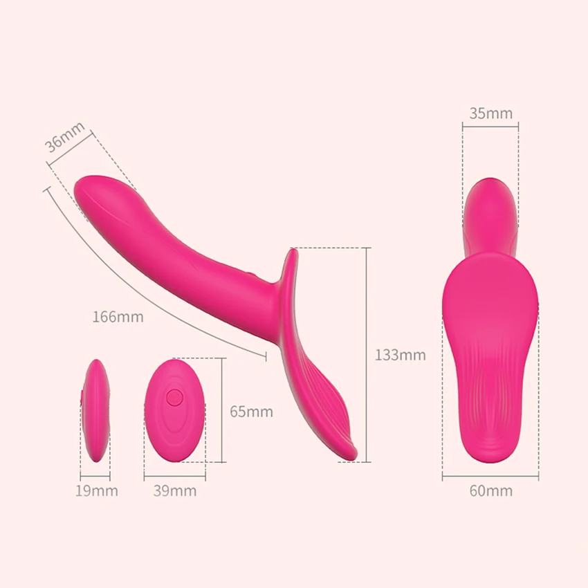 Wearable Double Dildo Remote Control Vibrators For Lesbian Bondage Harness Strap On Sex Toys For Women Adult Products Sex Shops - Image 18