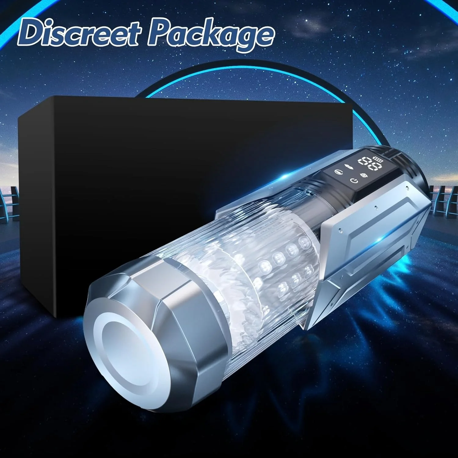 Male Masturbator With 7 Sucking & Vibrating & Telescopic & Rotating Modes Automatic Vagina Male Masturbator Cup Sex Toys for Men - Image 8
