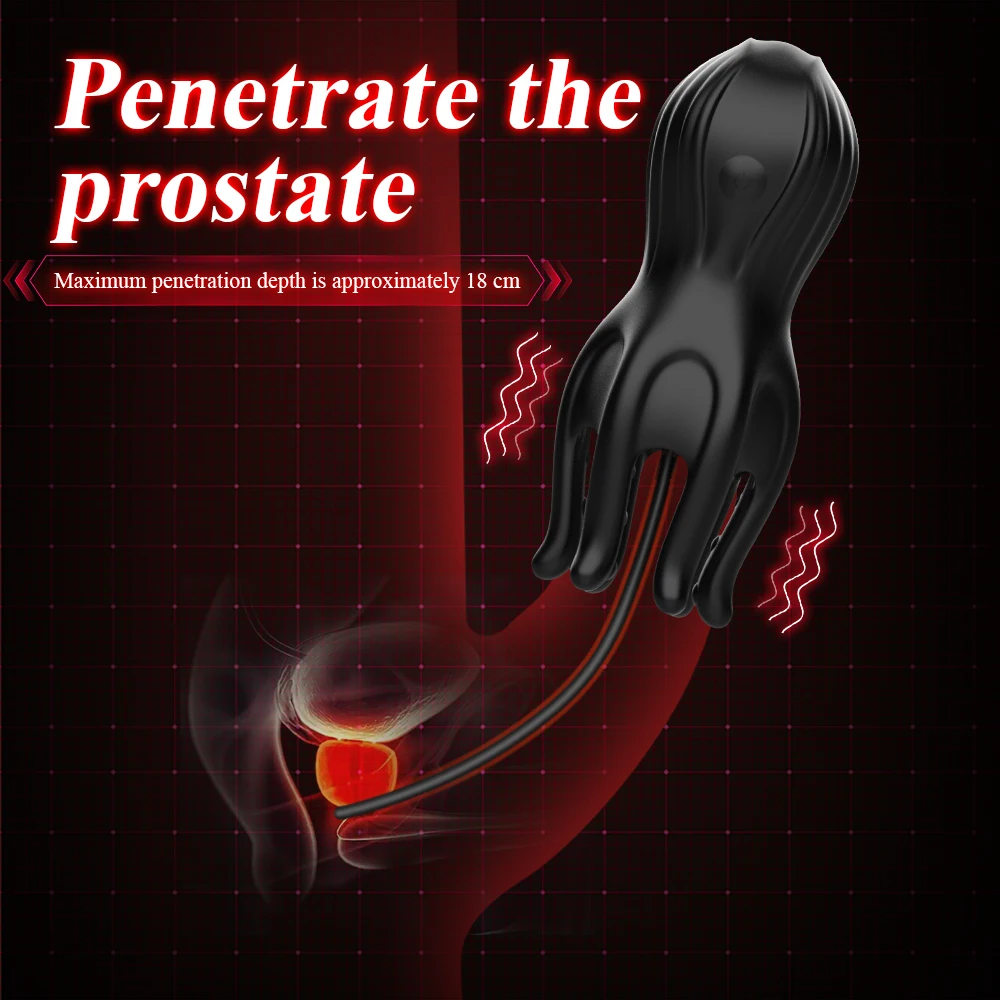 Penis Vibrator Glans Massager Urethra Plug Vibrator Horse Eye Stimulation Cock Enlargement Pump Penis Training Sex Toys For Men - Image 3
