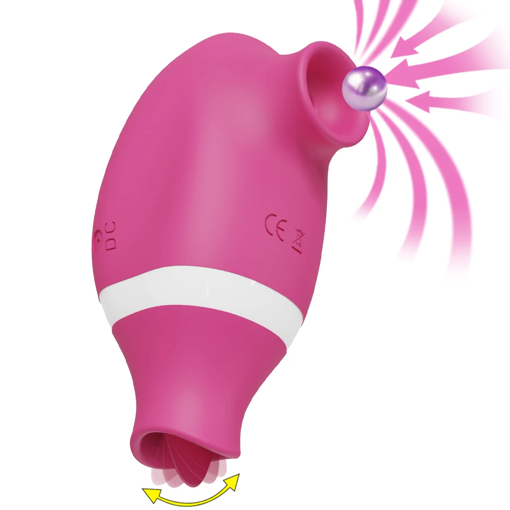 Clitoral Sucking for Women 2 In 1 Nipples Sucker Vibrator Tongue Licking Clitoris Stimulator Female Masturbator Adult Sex Toys - Image 14