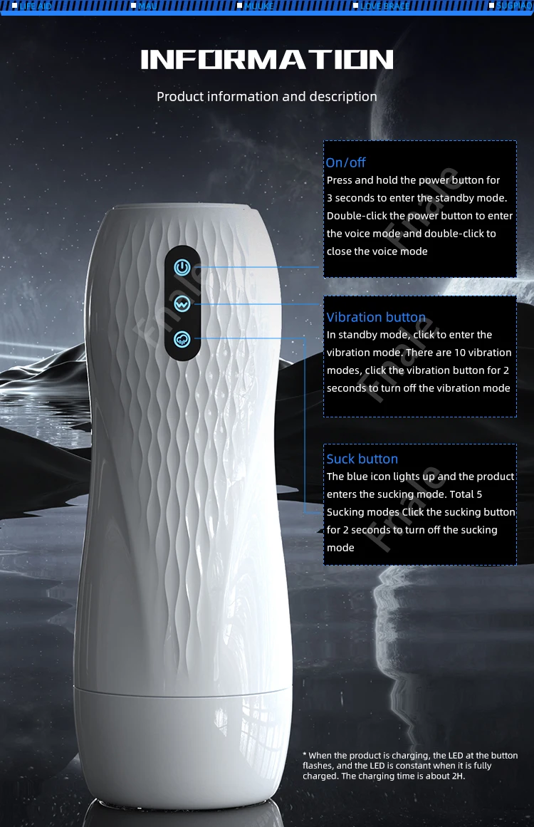 Male Masturbator Automatic Sucking Vibration Blowjob Machine Heating Pussy Penis Pump Masturbation Cup Sex Toys for Men Supplies - Image 22