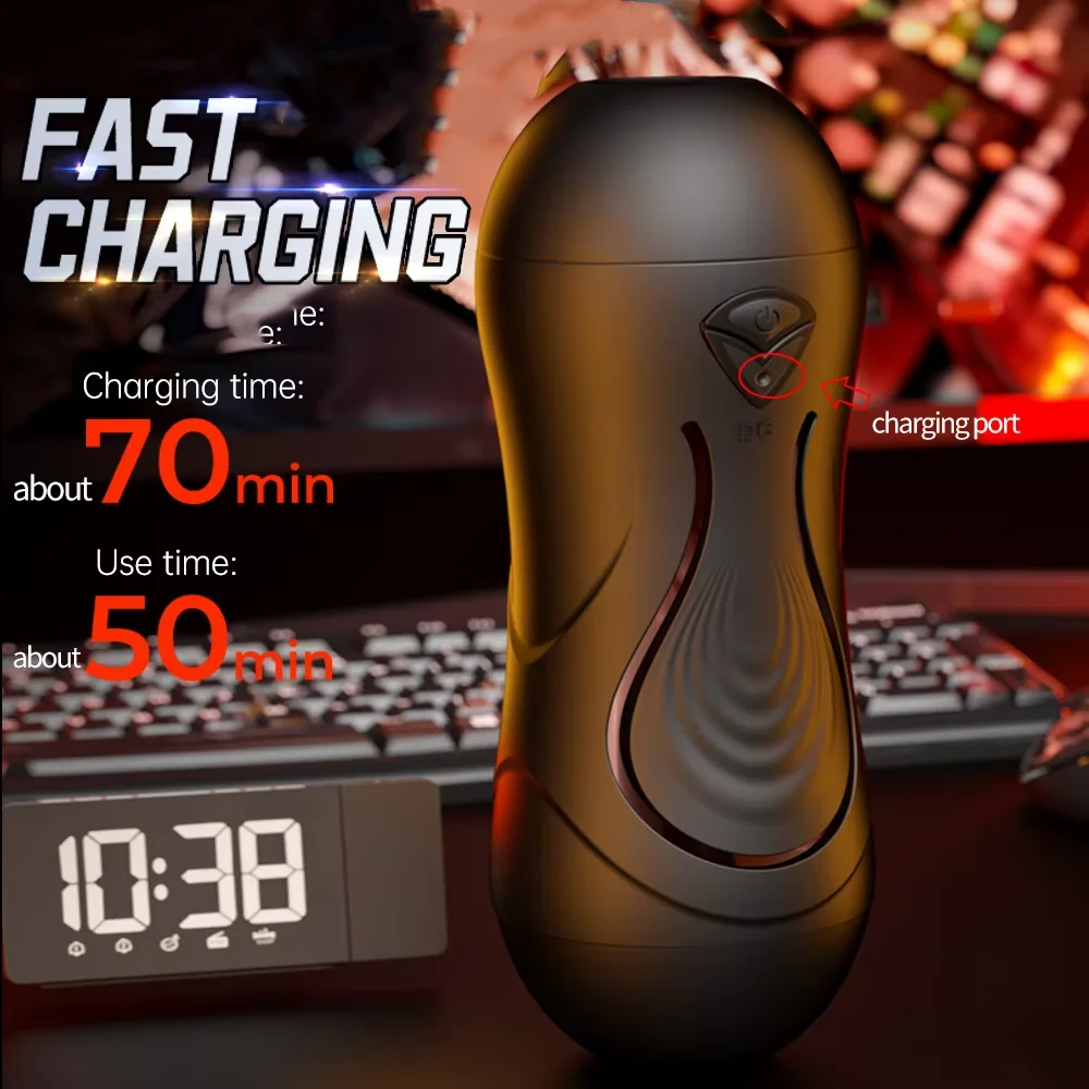 Sex Machine Automatic Male Masturbator Cup Blowjob Vaginal Penetration Pocket Pussy APP Control Sex Toy For Men Adults Goods - Image 5