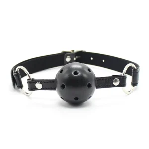 Bdsm Leather Mouth Gag Ball Sex Toys Open Mouth BDSM Bondage Mouth Ball Woman Couples Adult Sex Games Erotic Accessories Harness