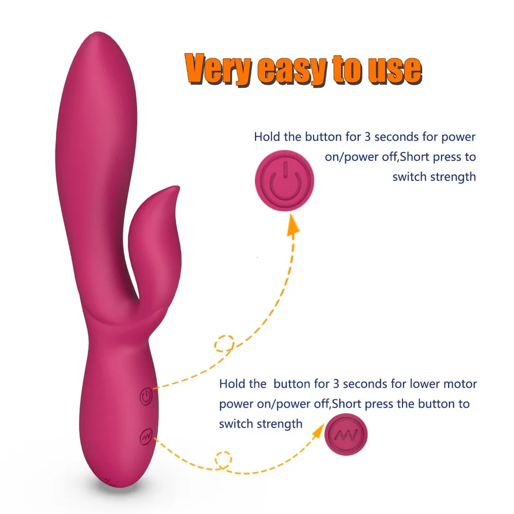 Adult female massager Dual-motor vibrator Adult toy Anal plug masturbator Adult product, suitable for women aged 18 and over - Image 11
