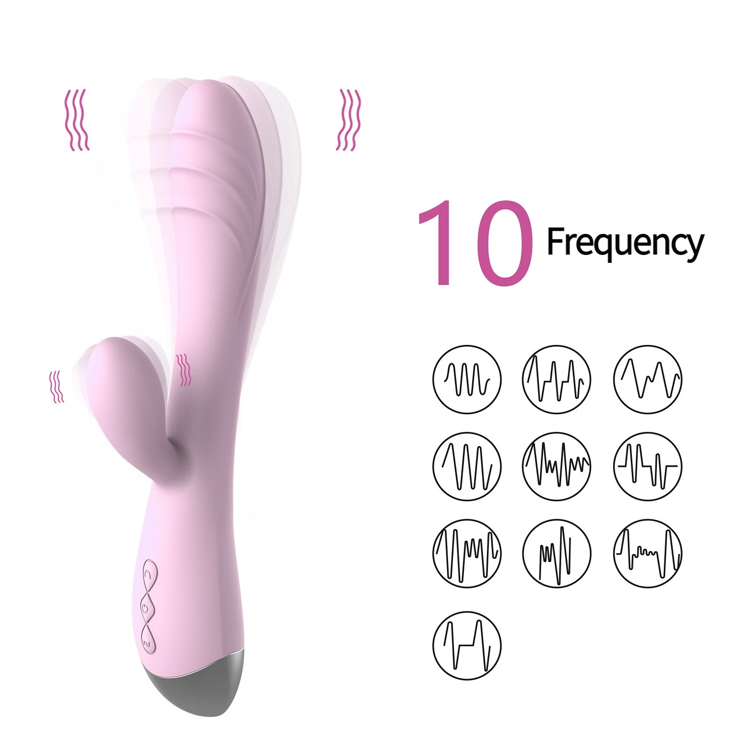 Powerful Dildo Vibrator For Female G-Spot Clitoris Stimulator Vagina Massager 10 Mode Vibrator Anal Dildo Sex Toys for Adult 18+ - Image 2