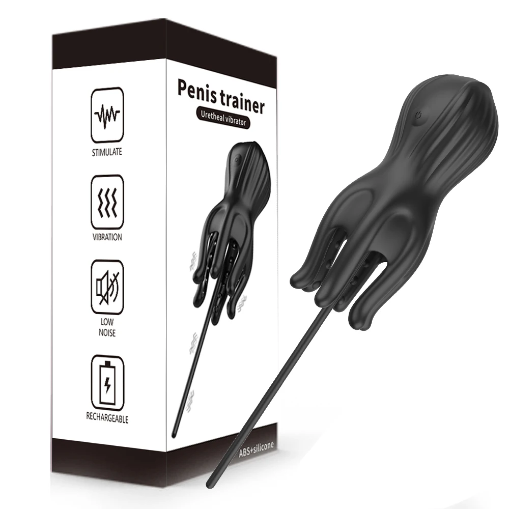 Penis Vibrator Glans Massager Urethra Plug Vibrator Horse Eye Stimulation Cock Enlargement Pump Penis Training Sex Toys For Men - Image 7