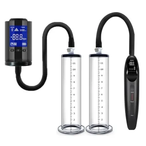 Smart Electric Penis Pump Vacuum Penis Enlarger Sex Toys For Men Acrylic Cylinder Dick Pump Penis Extender Trainer Sex Product