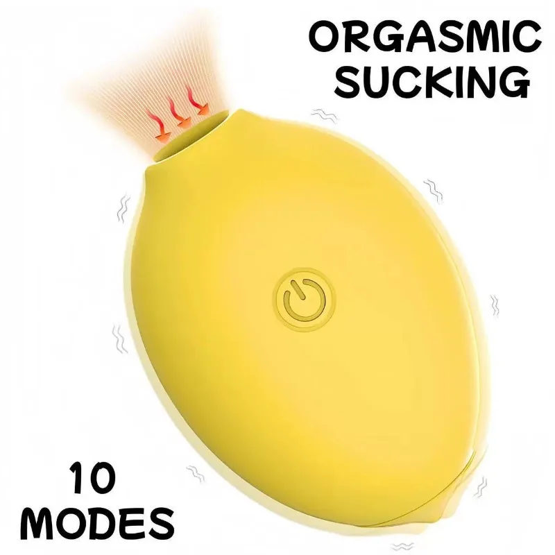 Lemon Vibrating Egg Clit Sucking Licking Sucking Female Vibrator Sex G-Spot Massager Supplies Vibrating Masturbator - Image 2