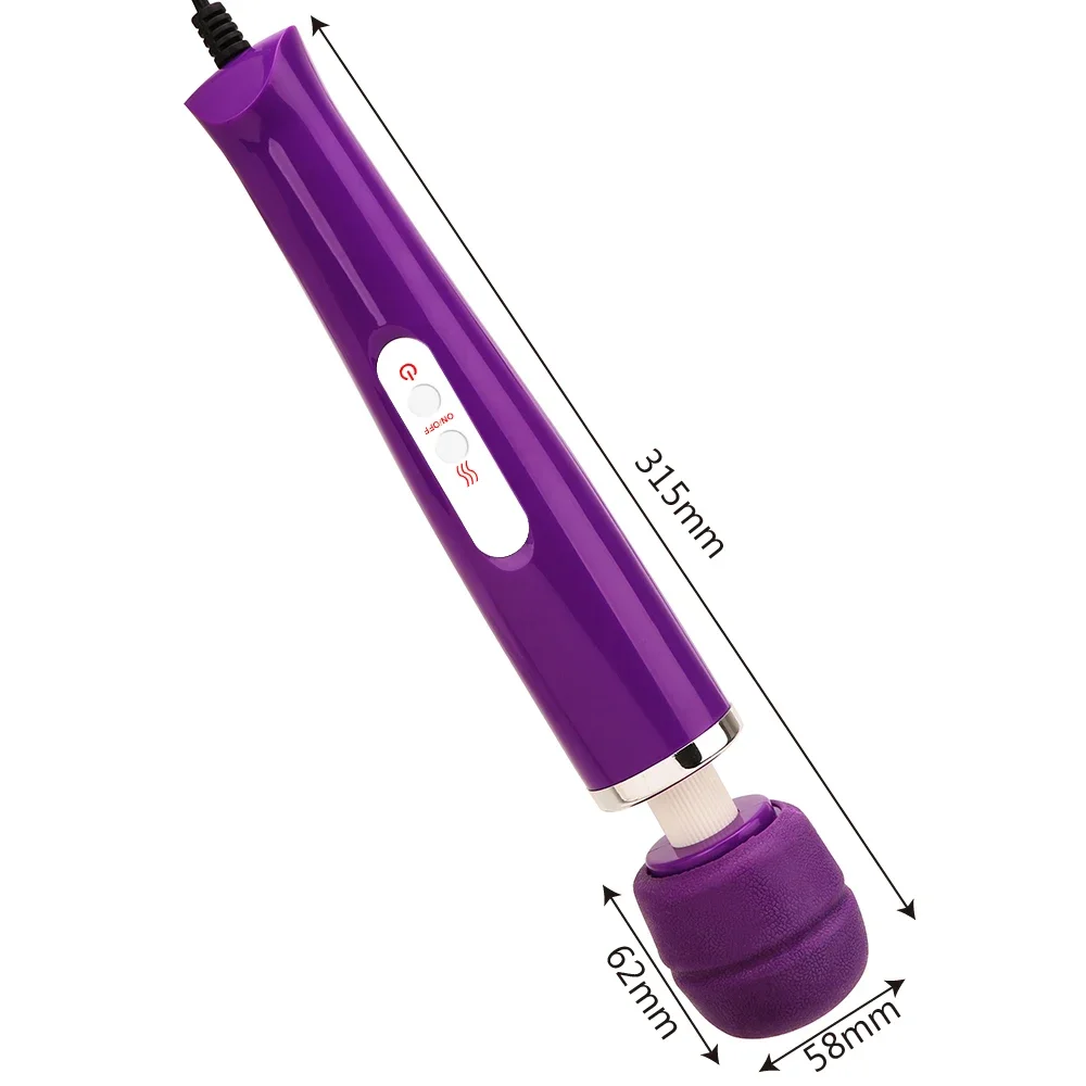 Dildo Vibrator Powerful 10 Speeds Erotic Toy EU Plug AV Rod Sex Toys for Women G Spot Vaginal Stimulator Massage Magic Wand 18+ - Image 14