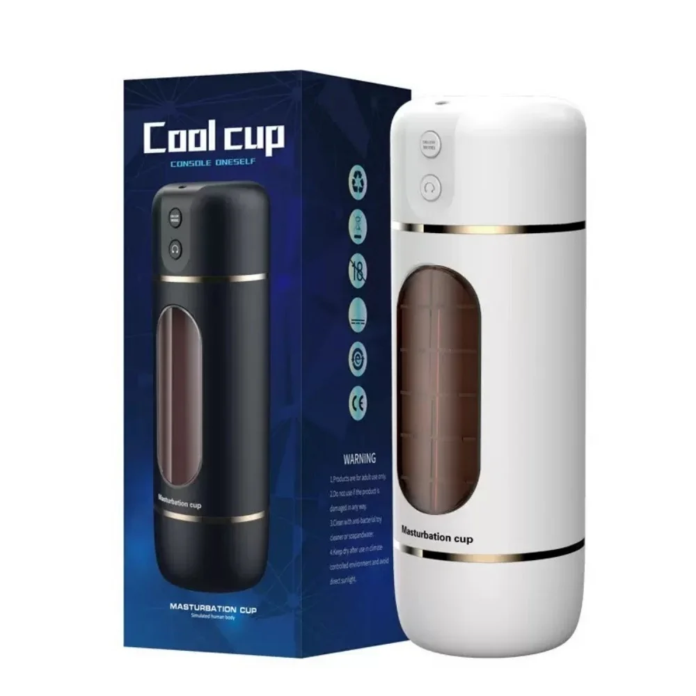 Male Masturbator Cup Intelligent Voice Interaction Penis Trainer Penetration Masturbator Sex Machine Adult Sex Toys for Men - Image 12