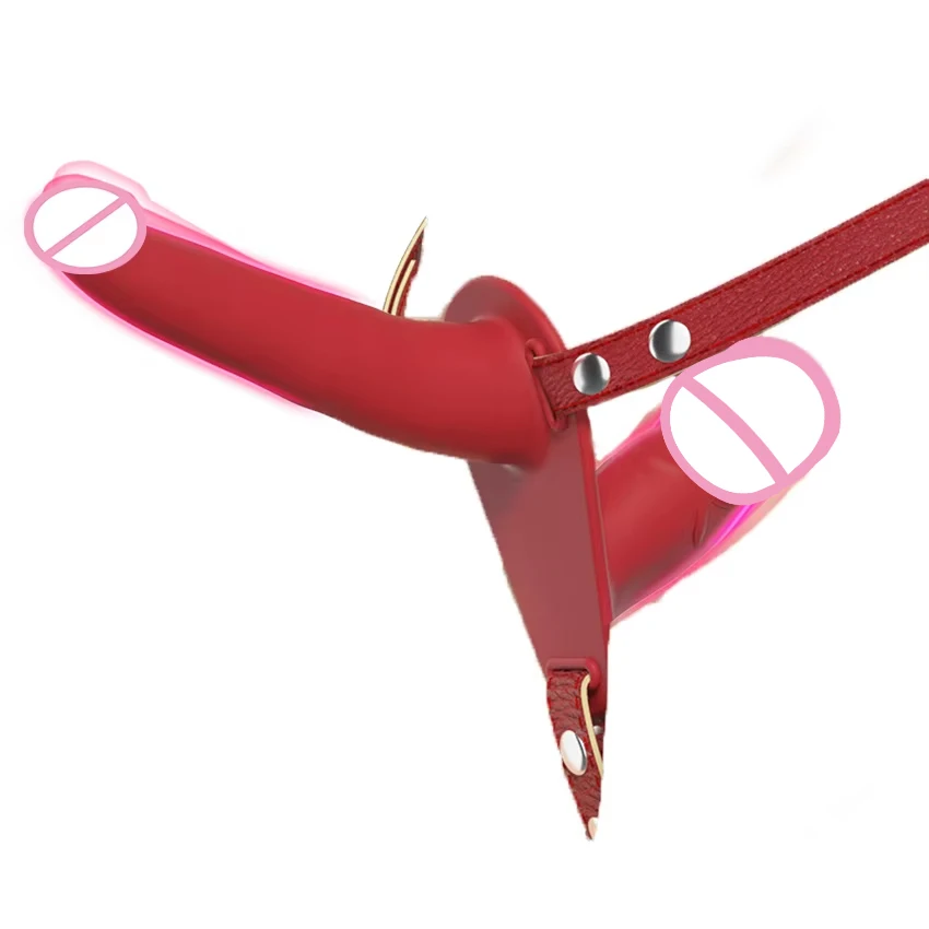 Wearable Double Dildo Remote Control Vibrators For Lesbian Bondage Harness Strap On Sex Toys For Women Adult Products Sex Shops - Image 8