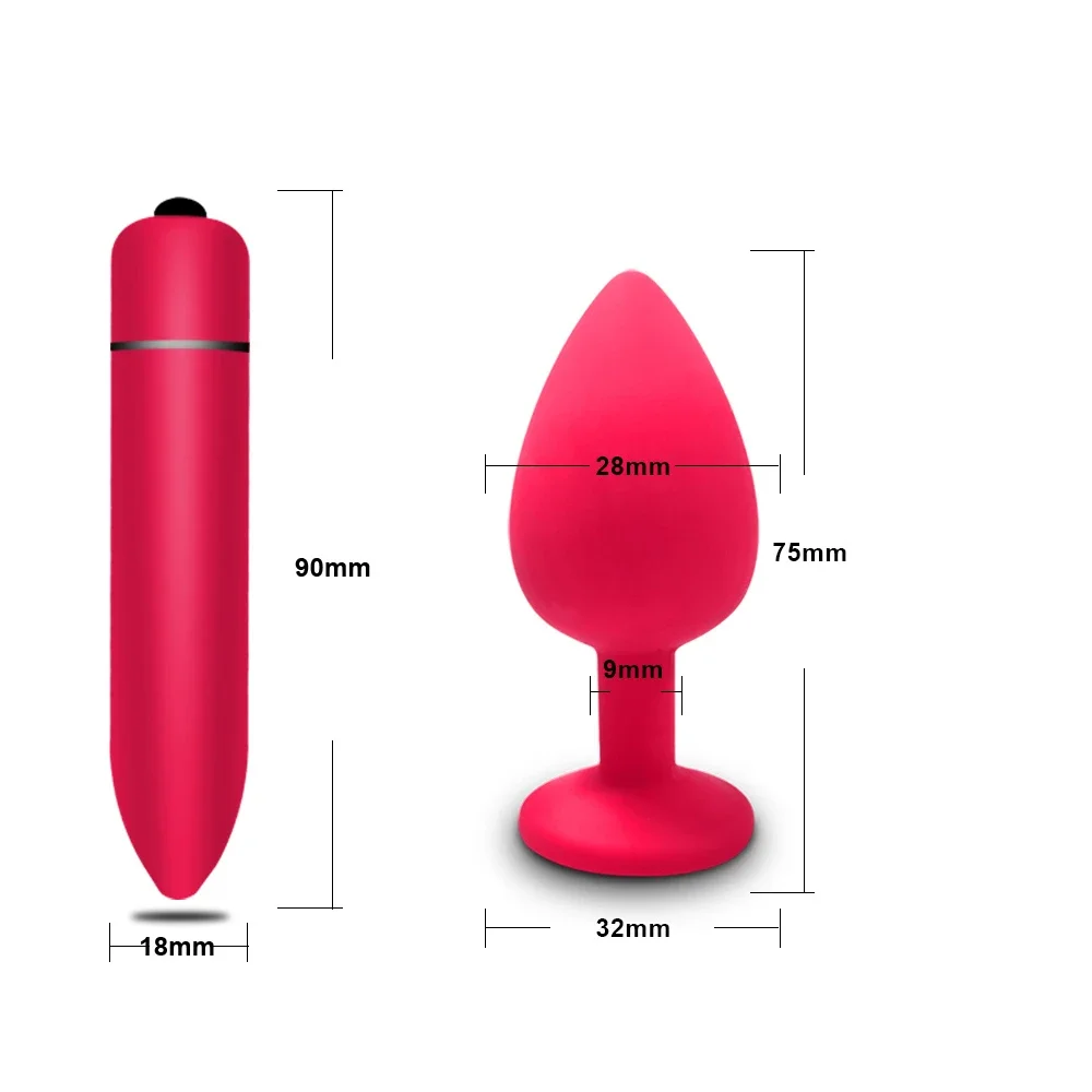 10 Speeds Mini Bullet Vibrator Massager Vagina Vibrator Erotic Masturbator Female Clitoris Stimulator Sex Toy for Women Anal Toy - Image 29