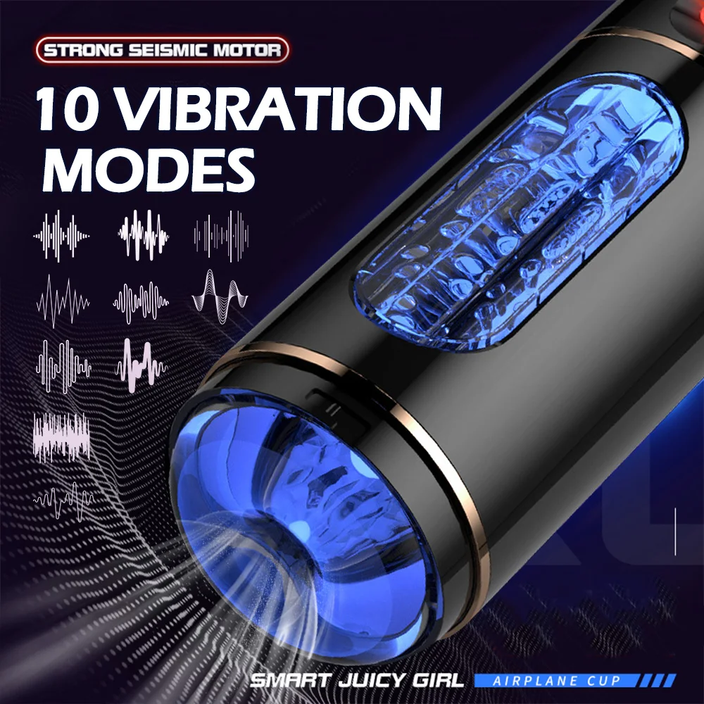 Male Masturbator Cup Intelligent Voice Interaction Penis Trainer Penetration Masturbator Sex Machine Adult Sex Toys for Men - Image 9