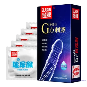 Elasun condoms with mustache  Mutual Climax orgasm Ribs condom for men delay ejaculation G spot Sex Delay Condom