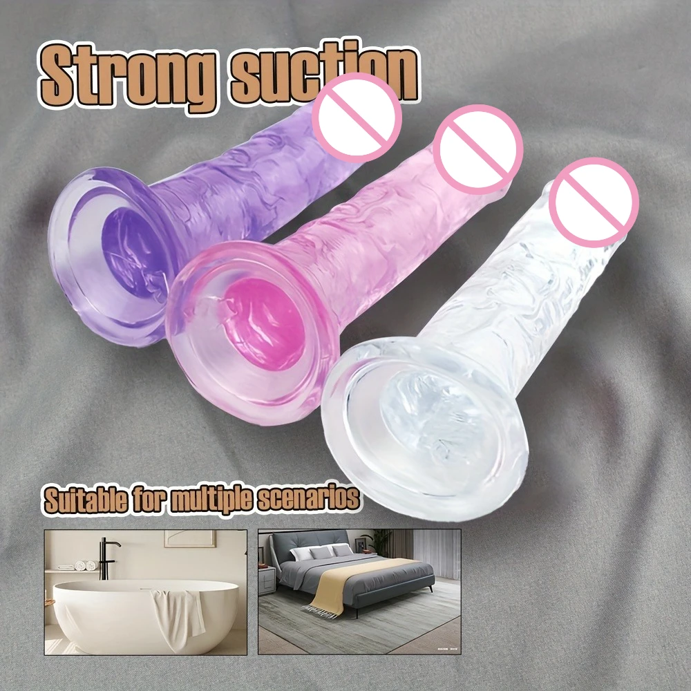 Dildos Sex Toys Dick Cheap Soft Female Vagina Clitoris Anal Masturbators Penis with Suction Cup 5 Colors Consolador Dildo Gode - Image 3