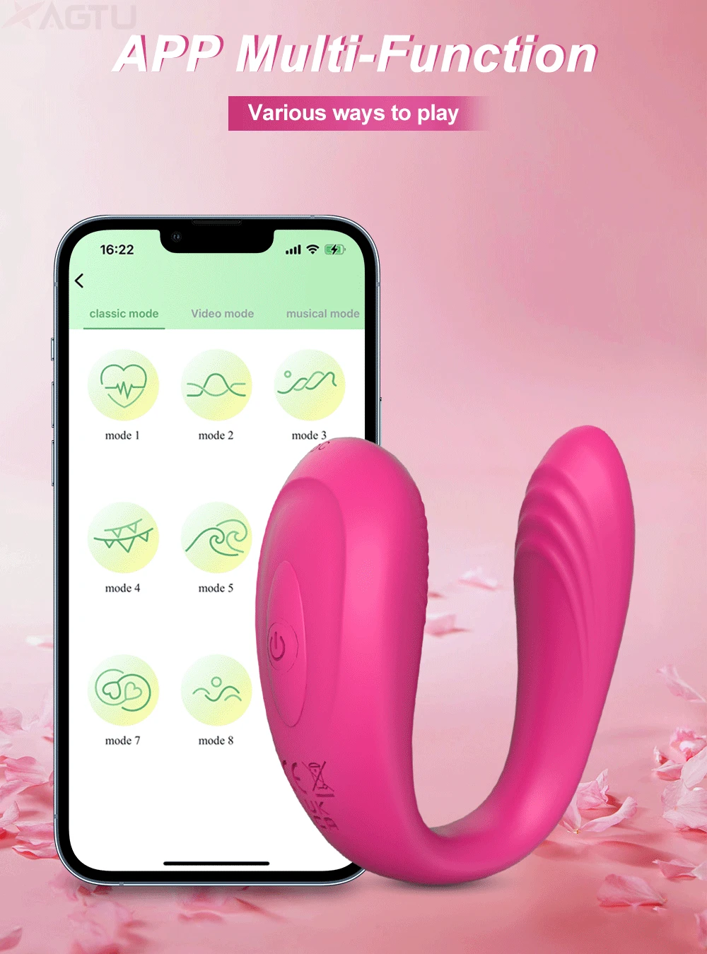 Couple Vibrator Wearable U Type Vibrator For Women Vagina Clitoris Stimulate G-Spot Massage Female Masturbation Adults Sex Toys - Image 19