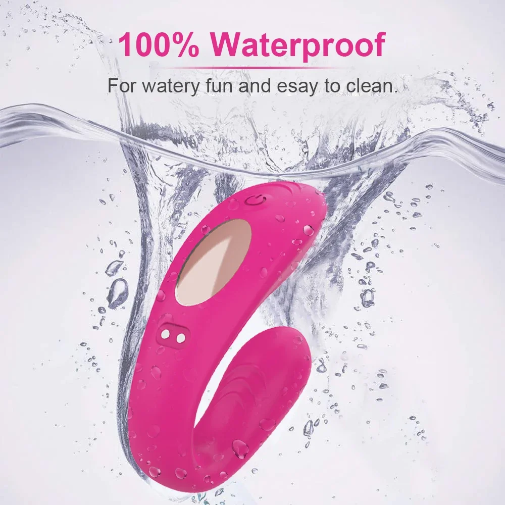 Couple Vibrator Wearable U Type Vibrator For Women Vagina Clitoris Stimulate G-Spot Massage Female Masturbation Adults Sex Toys - Image 6